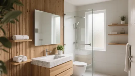 5 Wood Bathroom Design Ideas for Small Spaces