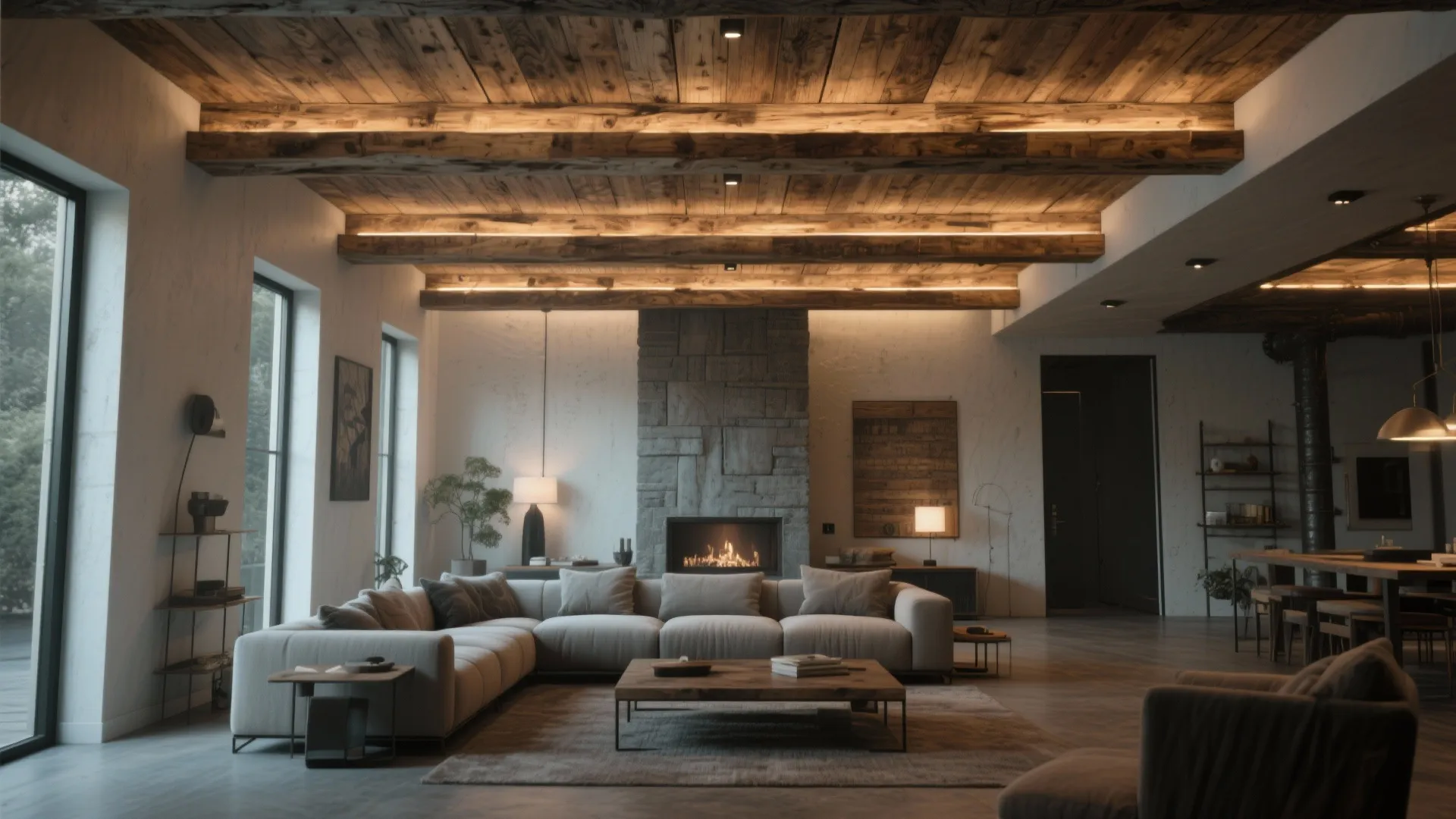 Wood Beam Accents