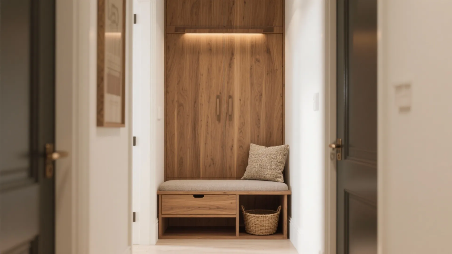 Warm Wood + Bench Combo