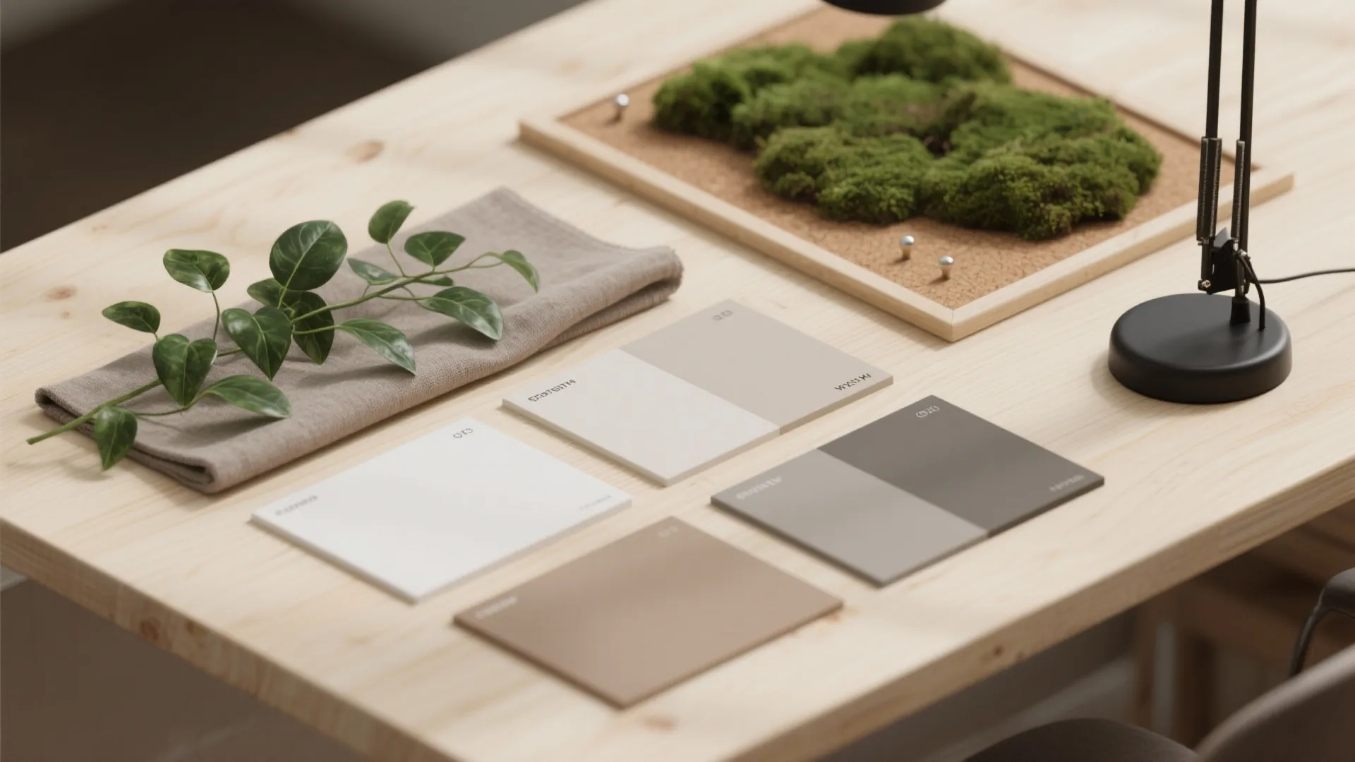 Wood warmth and biophilic textures