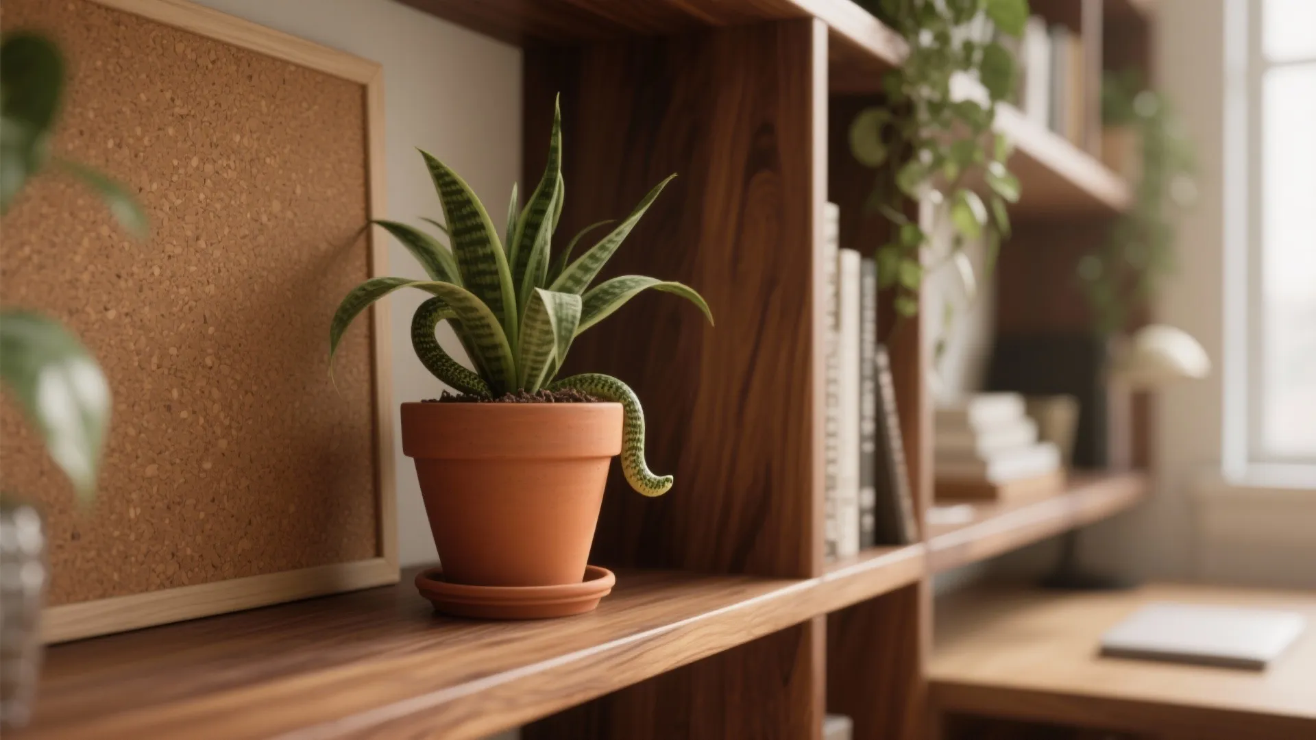 Warm Wood & Biophilic Touches