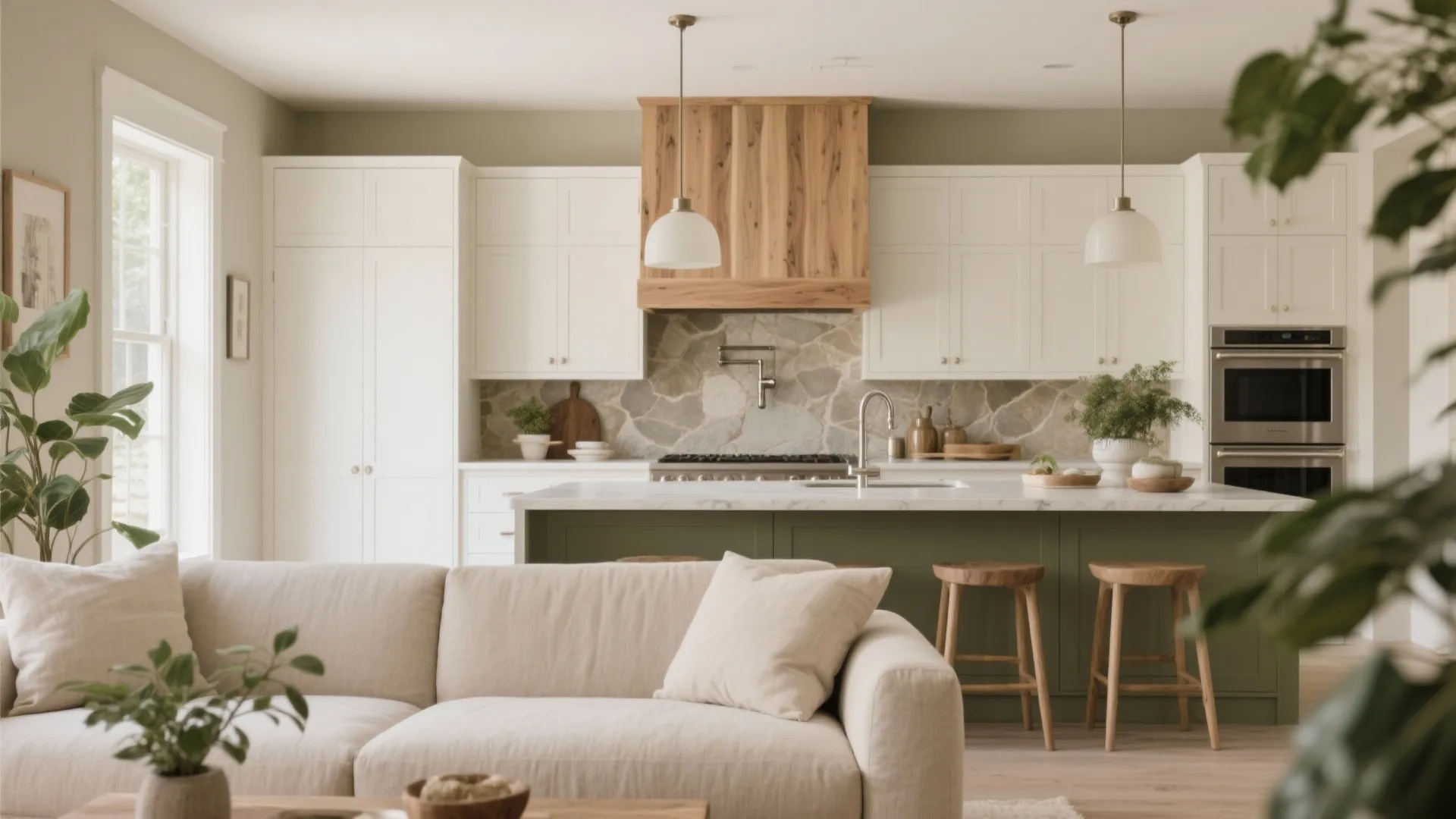 Natural Wood Warmth and Biophilic Touches