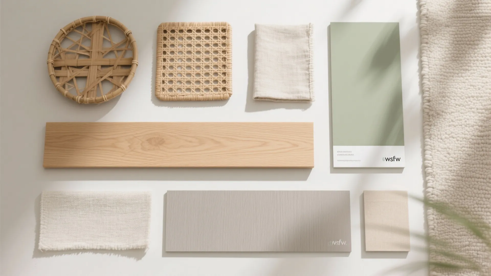 Warm Wood Accents and Quiet, Biophilic Textures