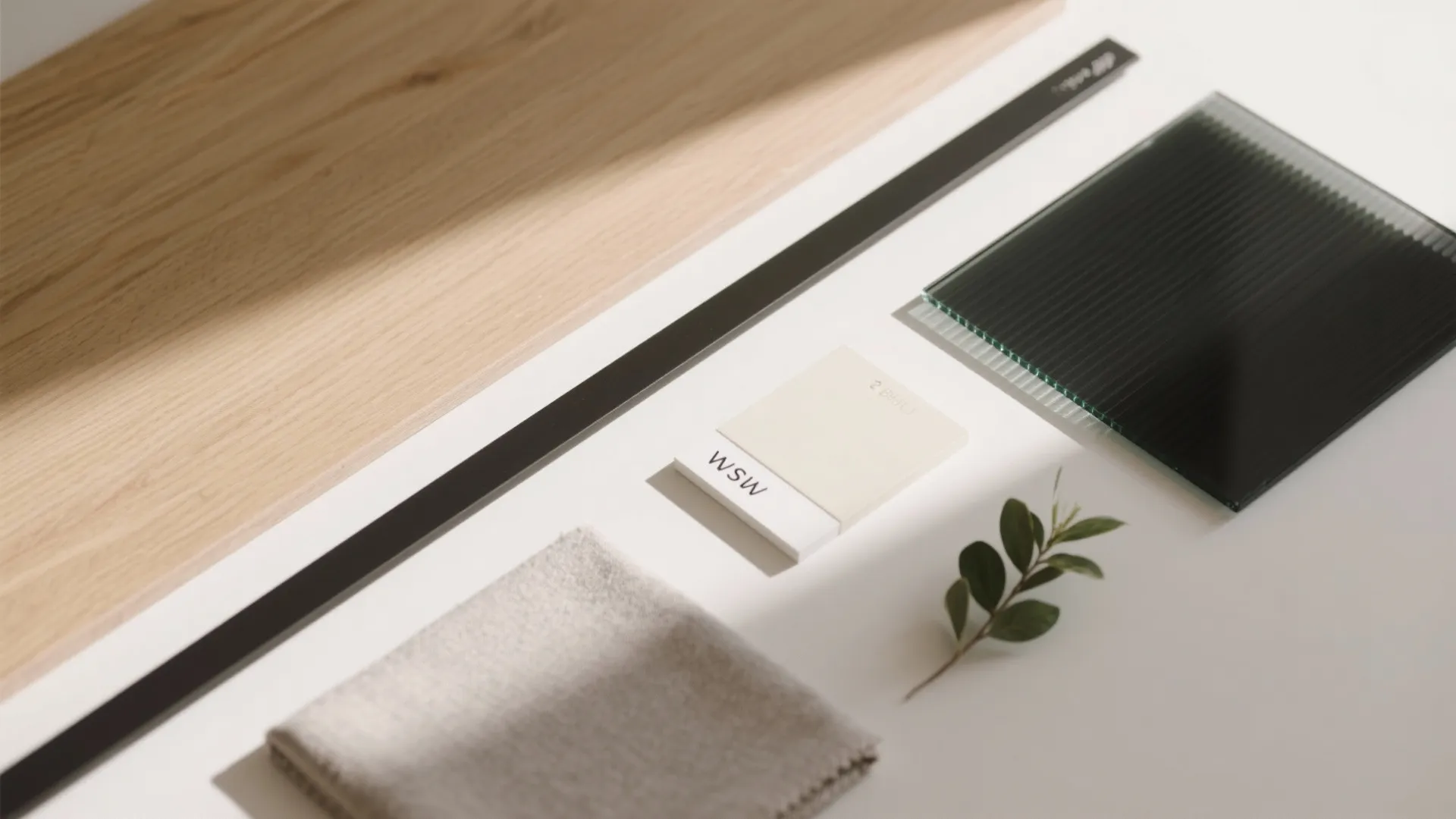 4) Warm Wood + Matte Black Accents for Balance