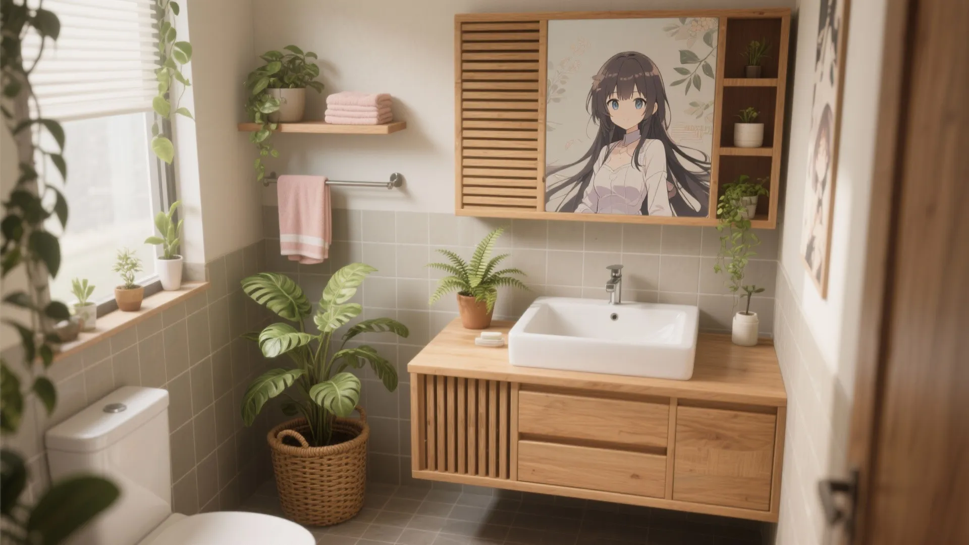 Natural Wood and Botanical Balance