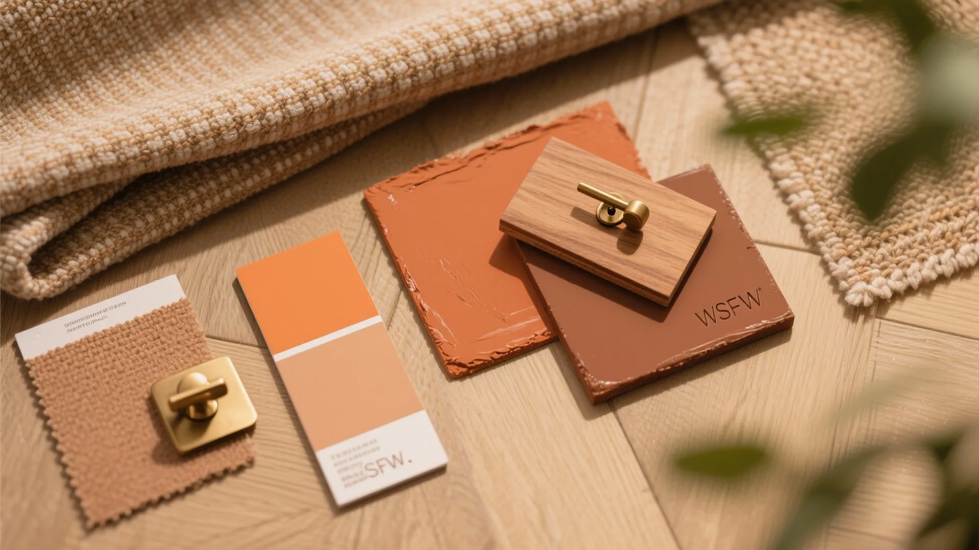 Warm Terracotta and Wood Tones for Cozy Vibes