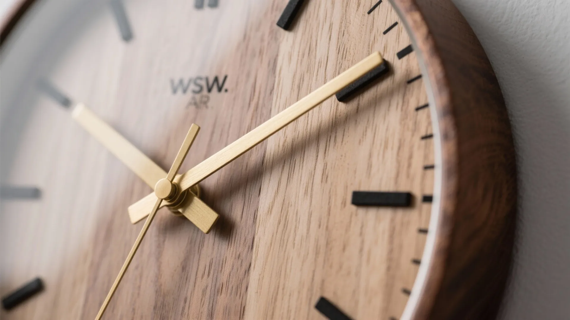 Wood + brass or wood + glass for contrast and clarity