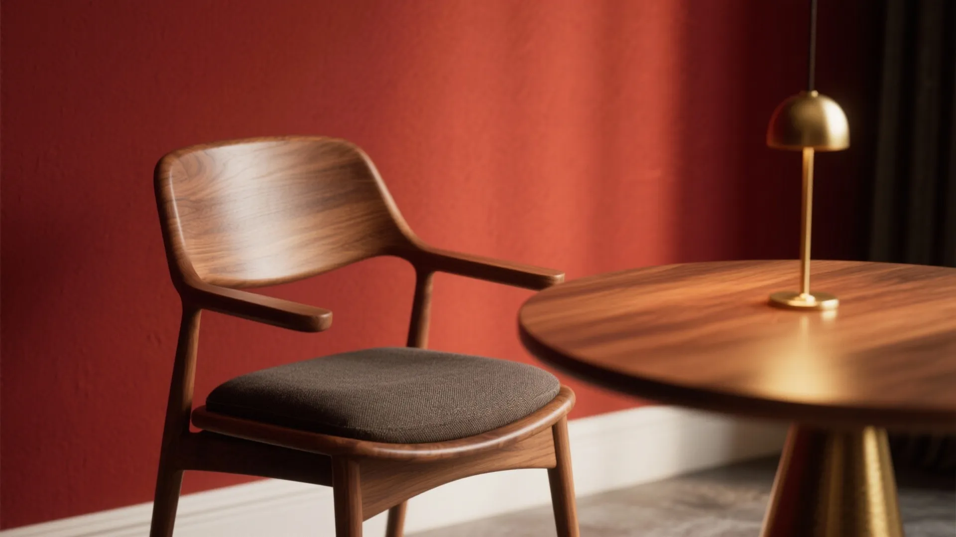 1. Go tonal with wood and brass