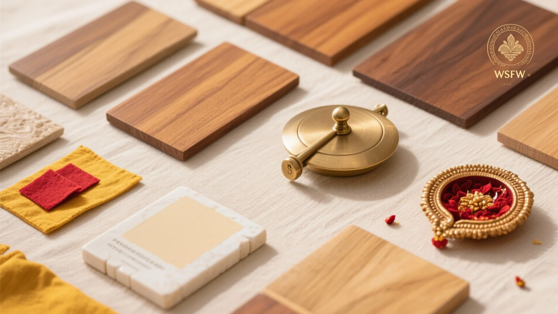Warm Wood + Brass: A Timeless, Soothing Palette