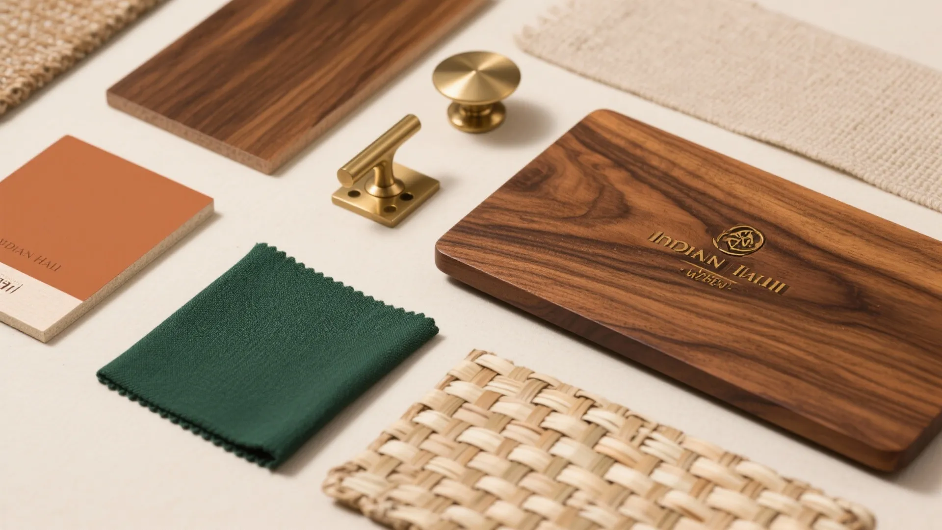 Warm Wood & Brass Craftsmanship