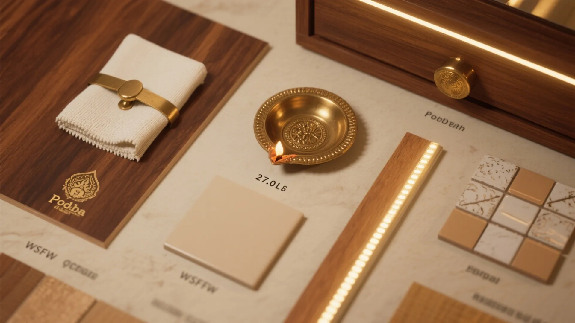 Warm wood and brass ensemble