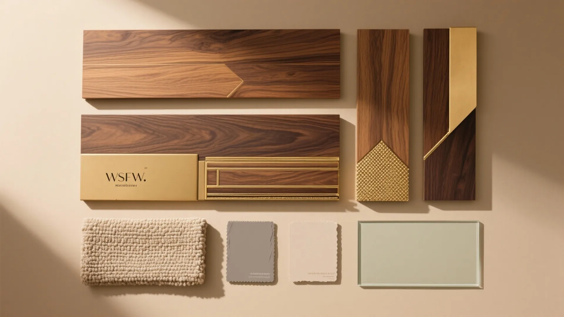 Warm wood with brass for timeless Mumbai luxury