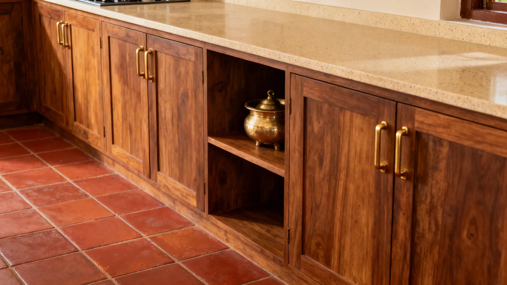 Wood, Brass, and Terracotta Heritage—Modernized