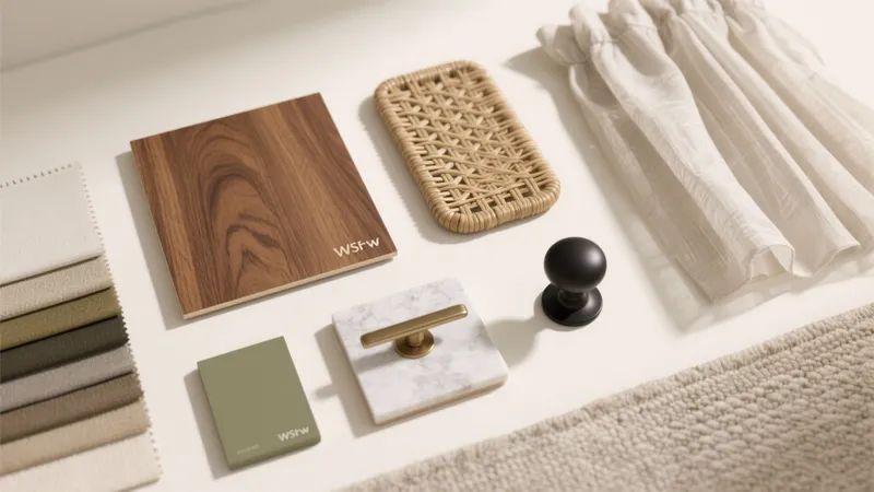 Modern Interior Materials & Finishes Palette for Calm, Stylish Spaces