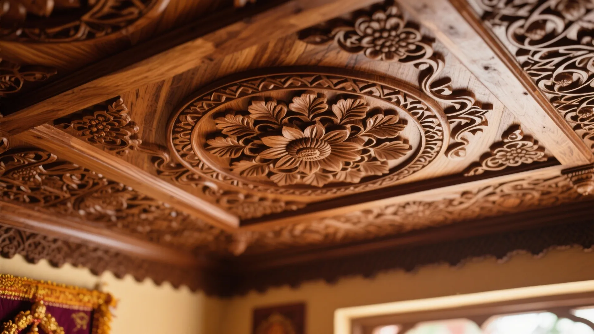 Intricate Wooden Carvings