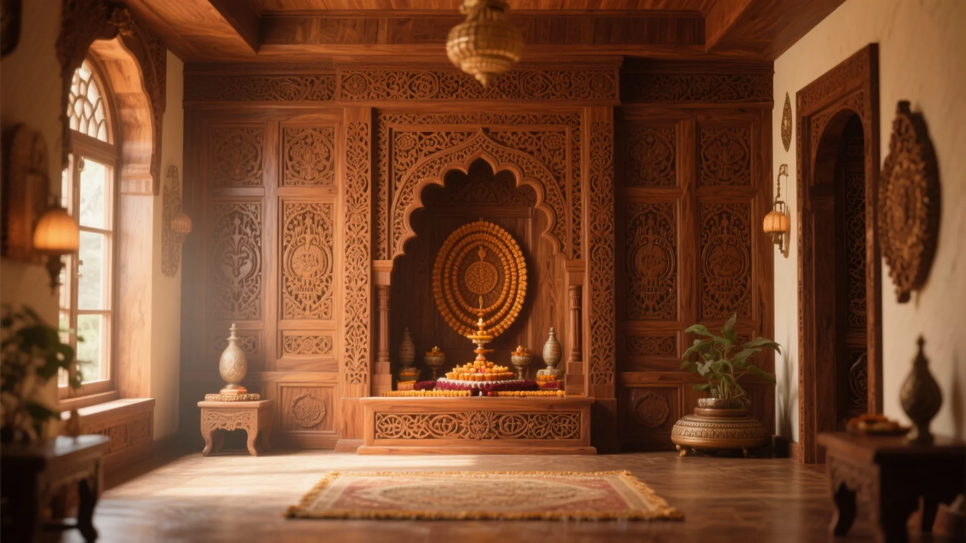 Intricate Wooden Carvings