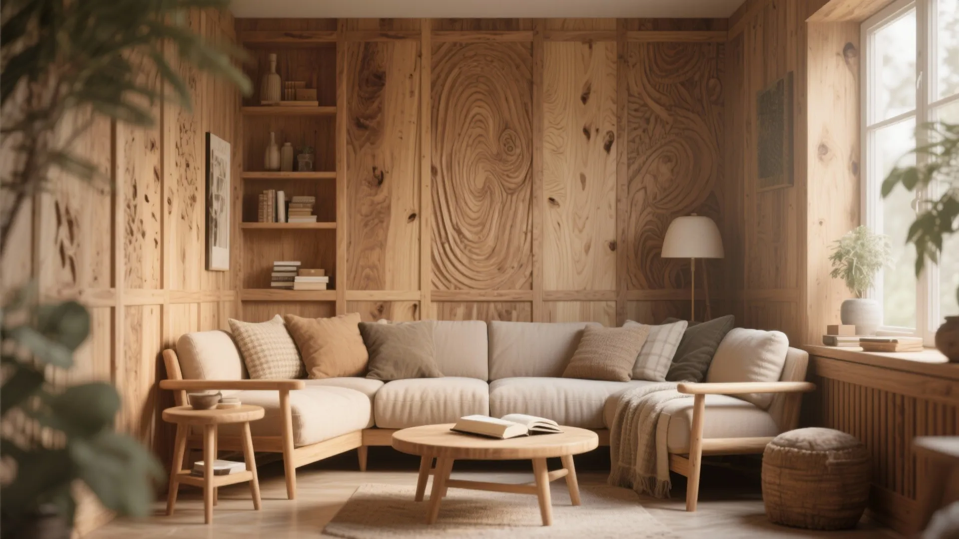 Wood-Carved 3D Texture