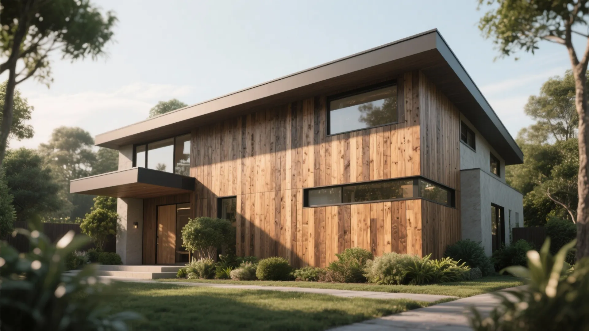 Wood Cladding Warmth