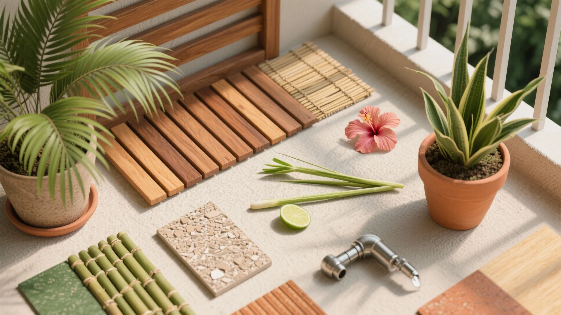 Warm Wood, Clay, and Native Planting