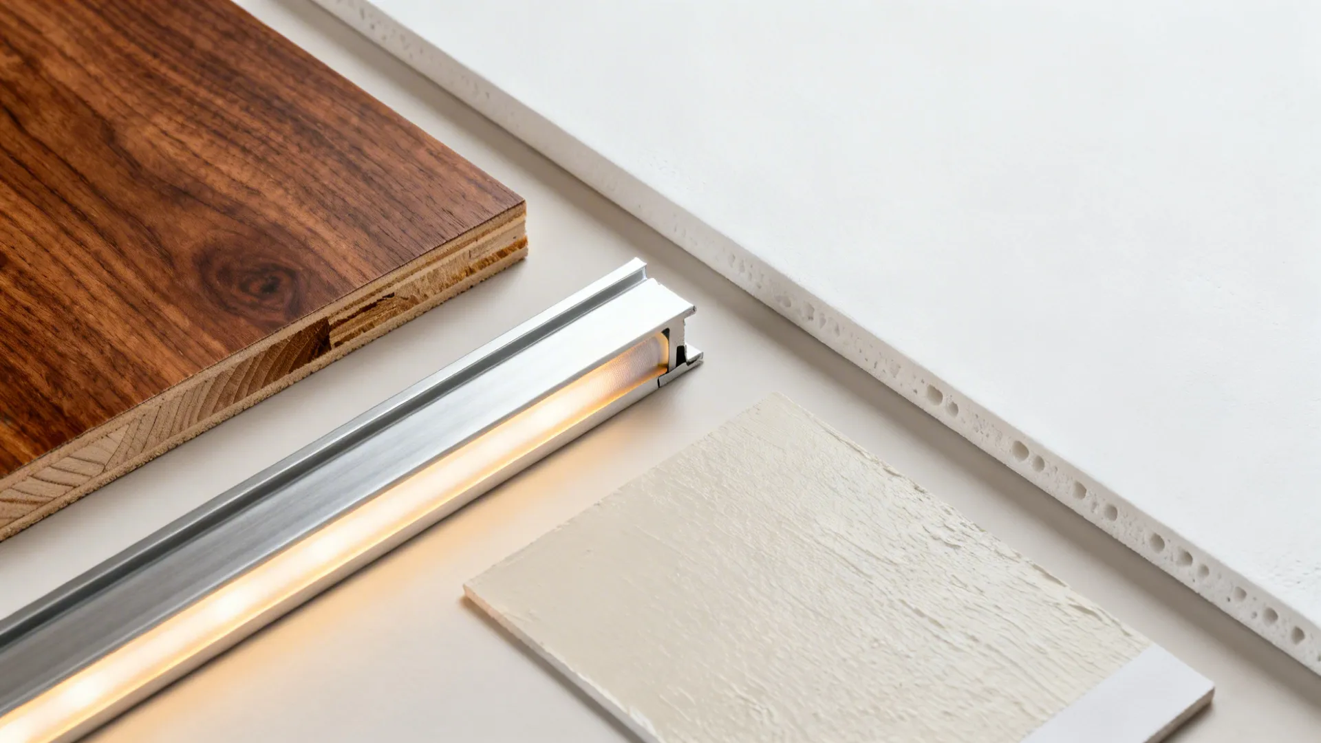 Wood Accent Coffers (Slim) with Warm LEDs