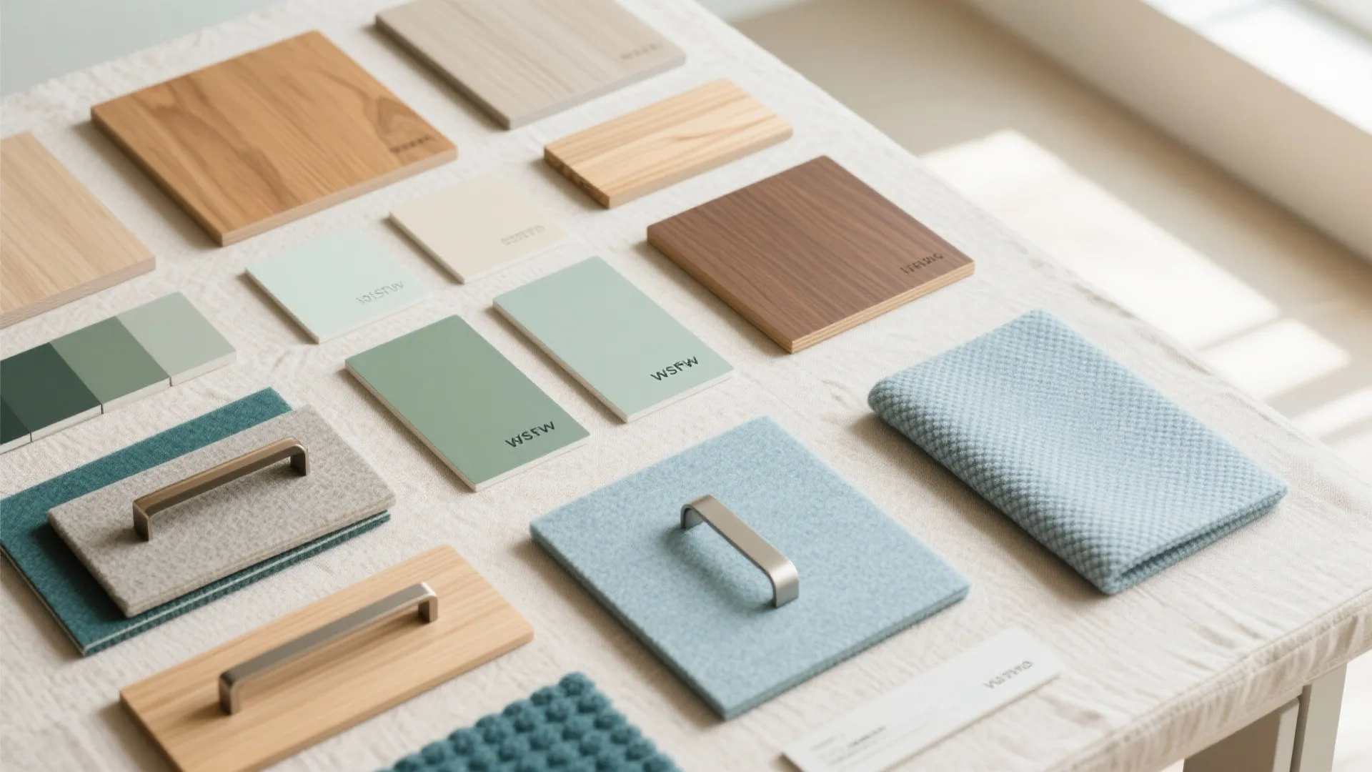 Warm wood and calming color psychology