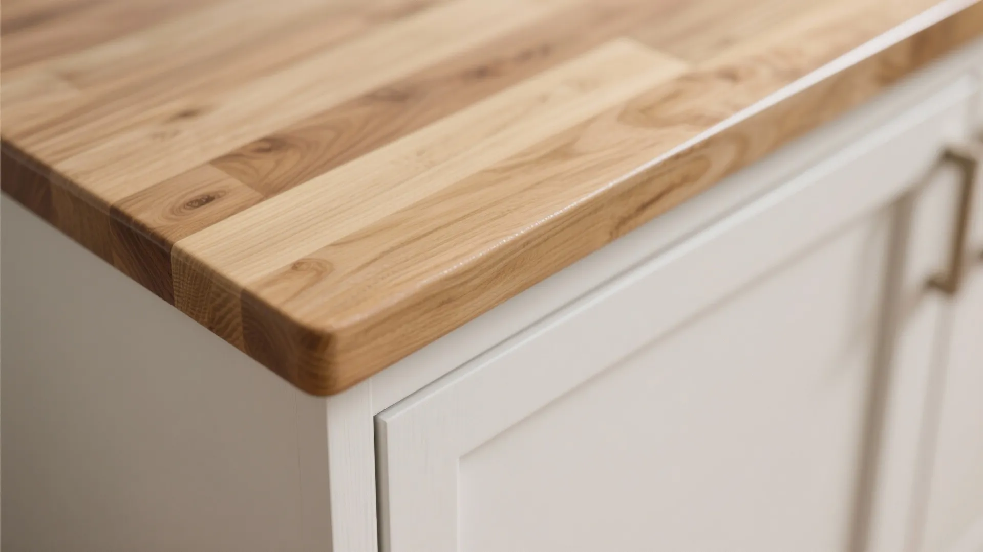 Warm wood accents without bulk