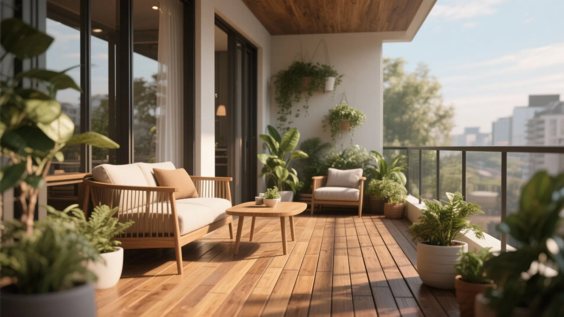 Wood Deck Flooring for Warmth