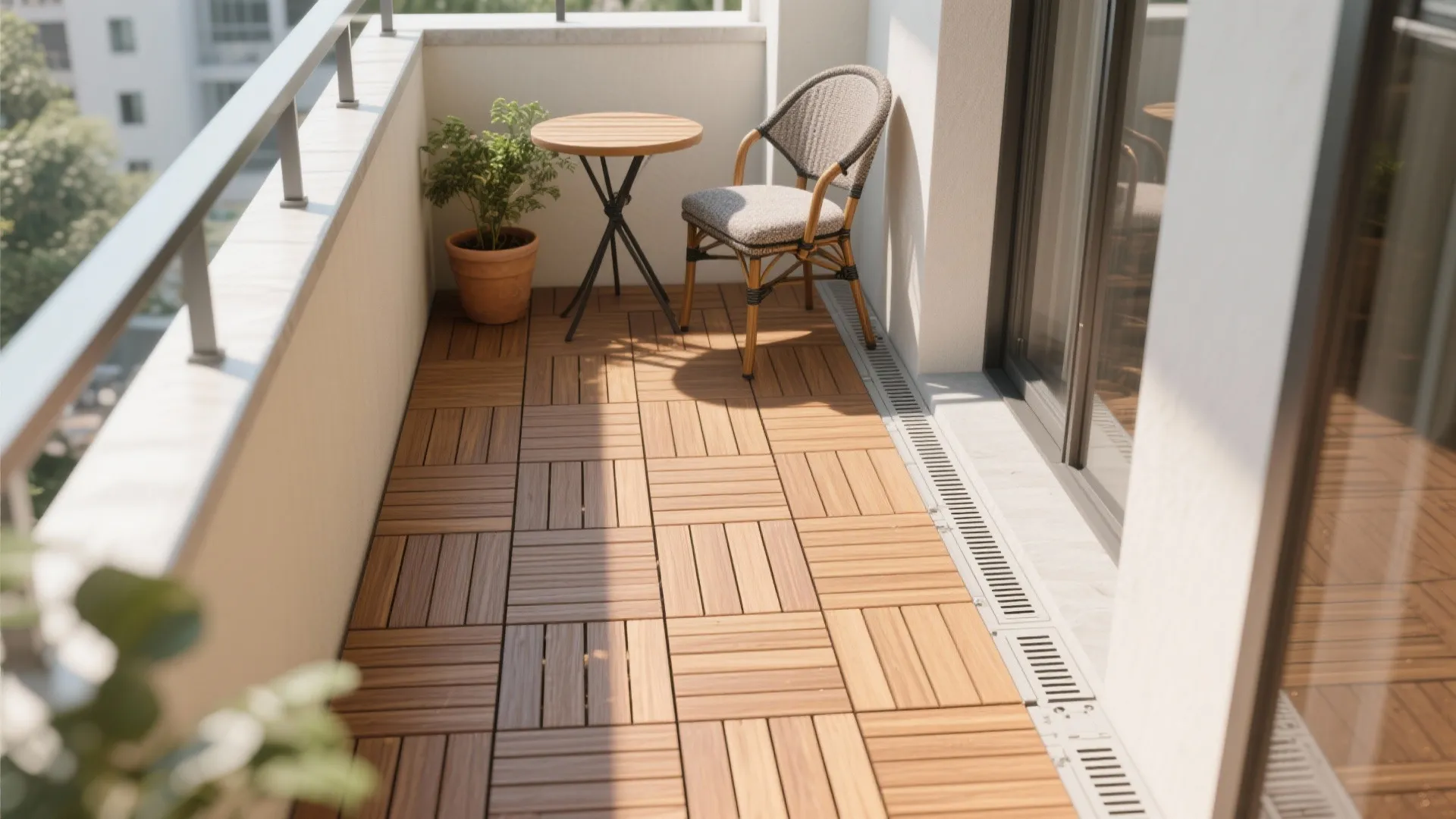 Warm Wooden Decking That Breathes