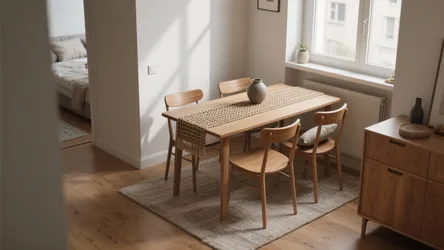 4 Wooden Dining Chairs: Small-Space Styling Ideas