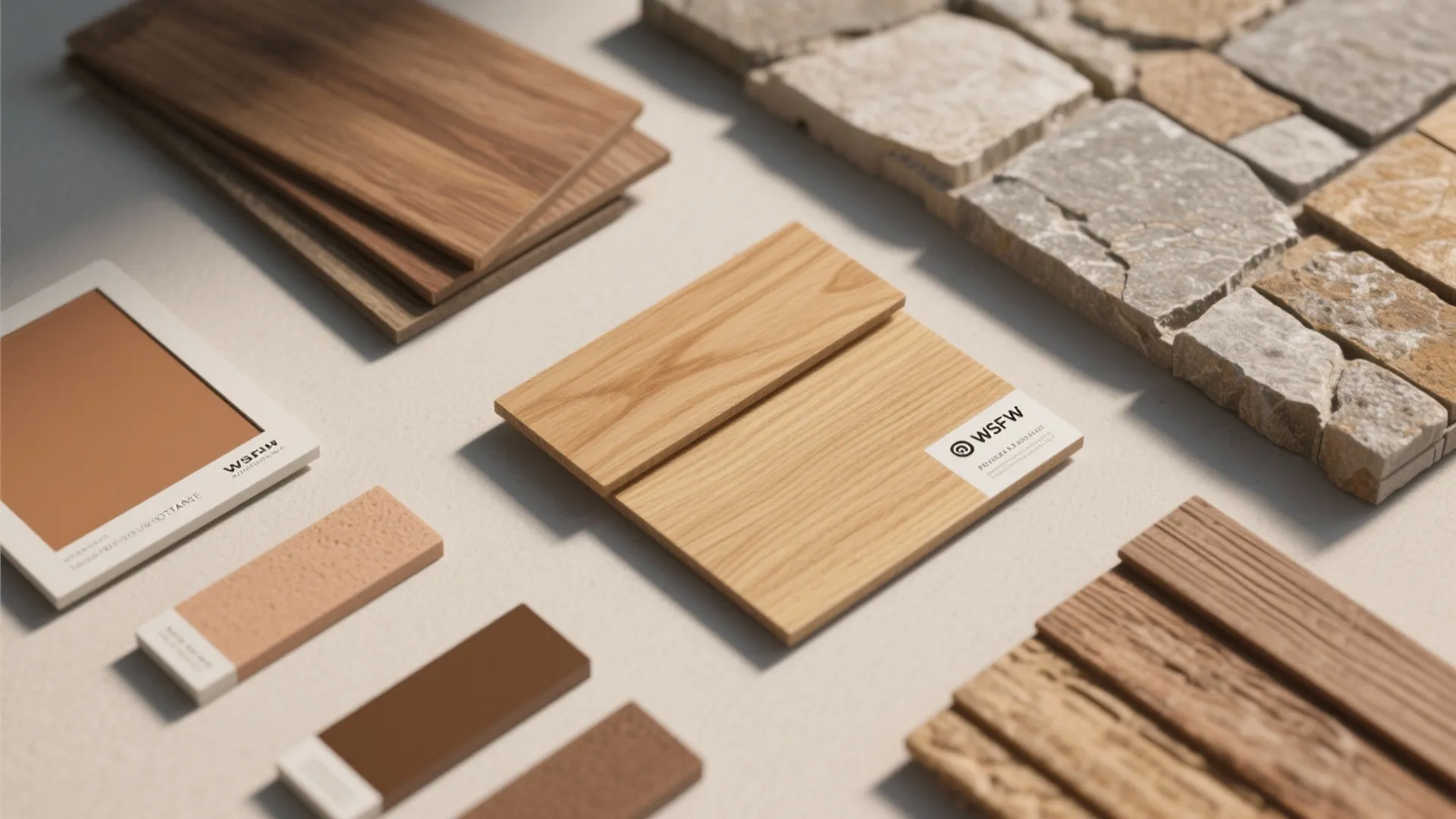 Natural Wood and Earth Tones