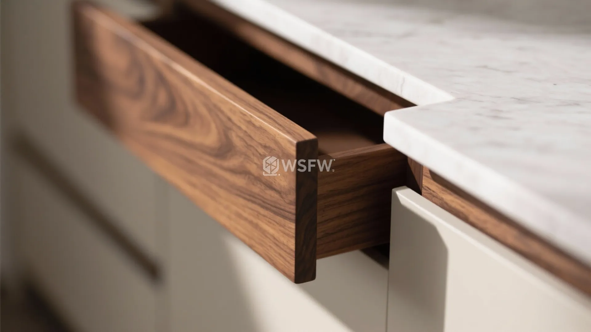 Warmth From Wood Accents, Without Clutter