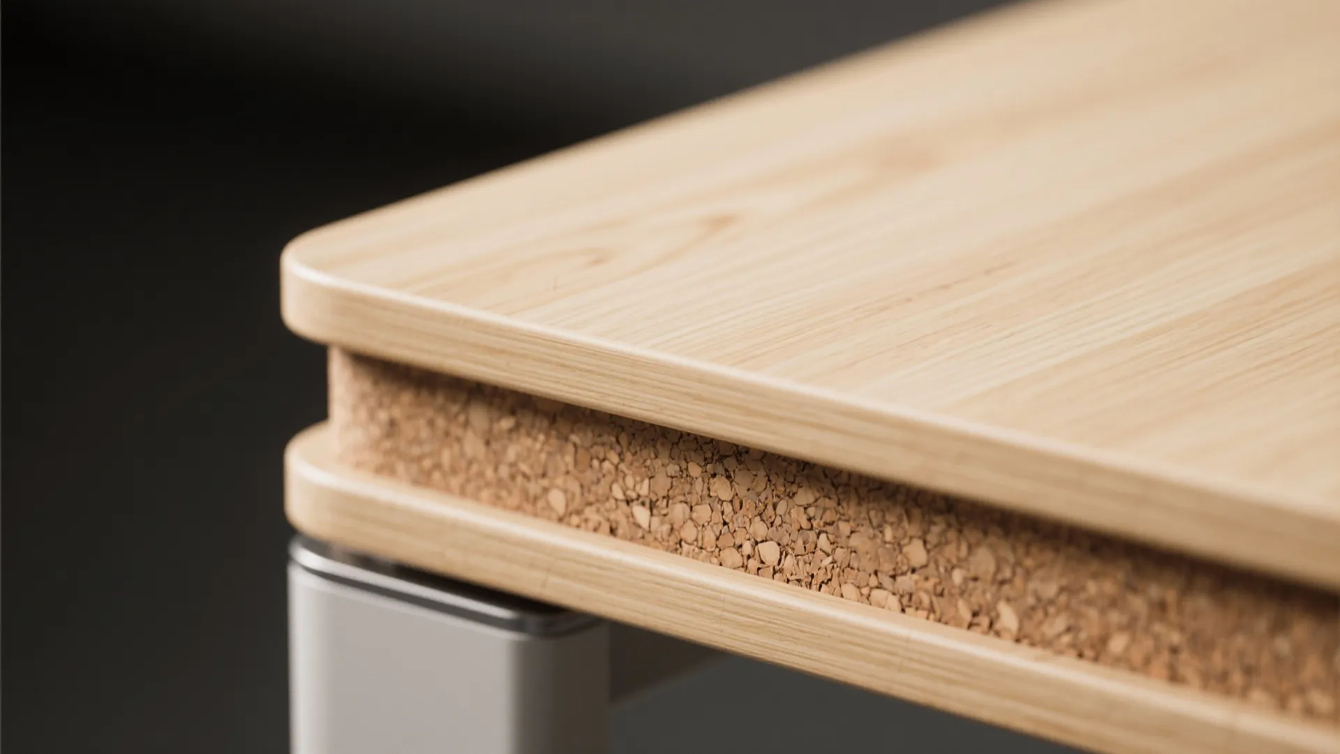 Warm wood accents for a calmer mindset