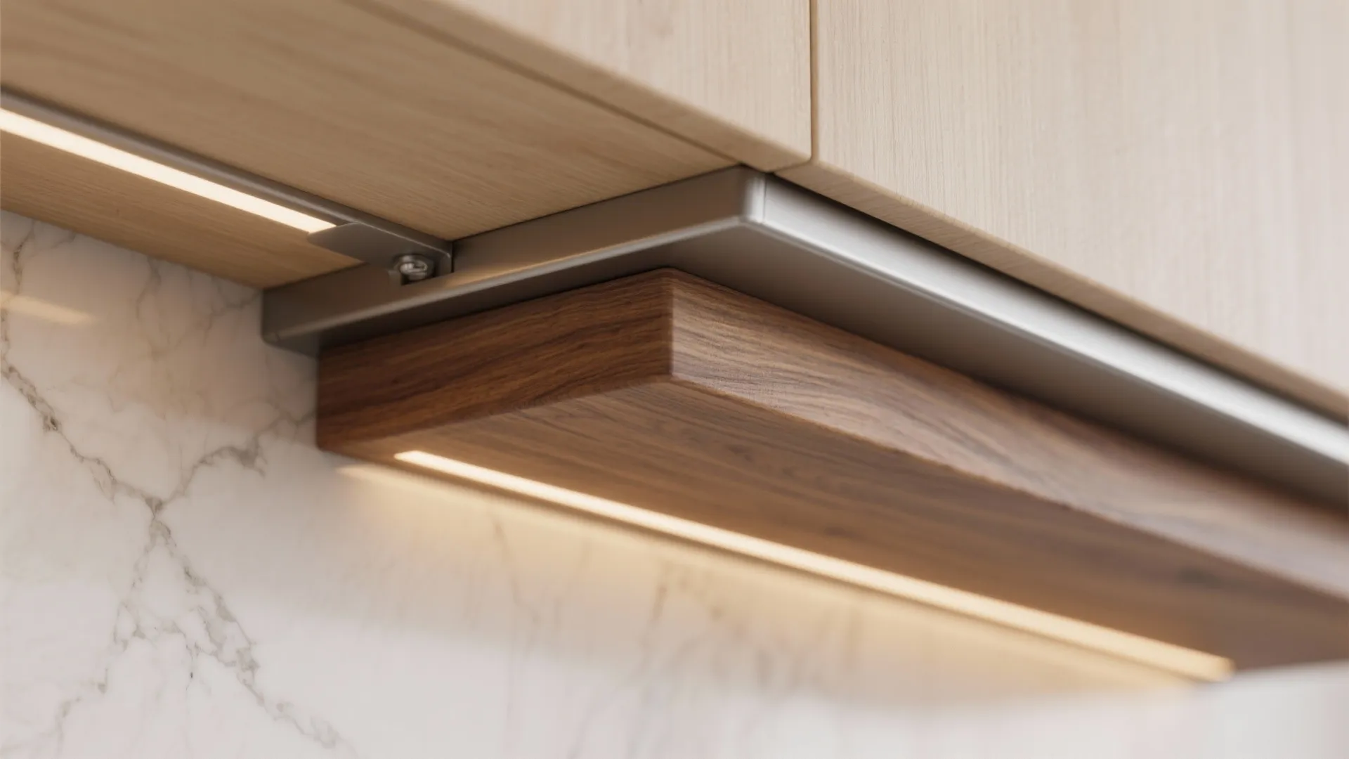 Warmth from wood accents (without darkening)