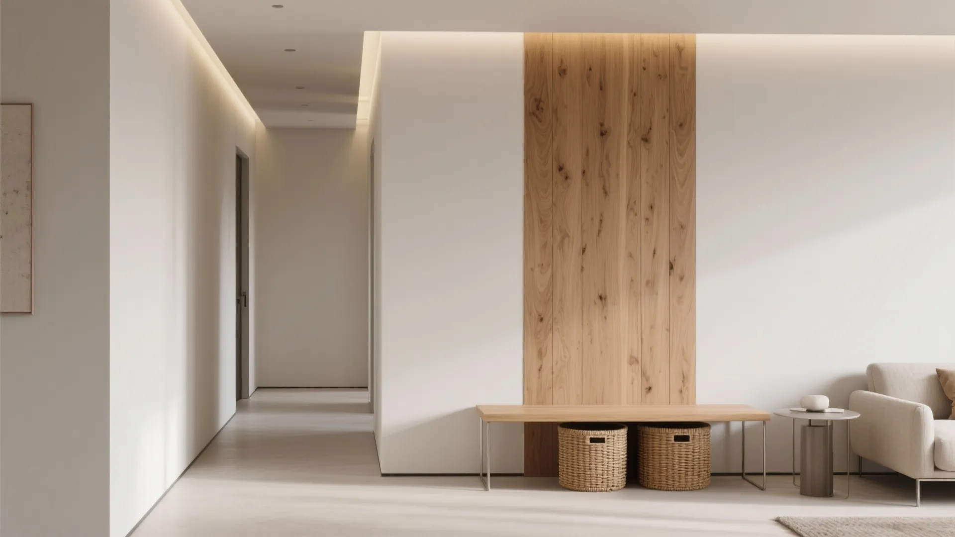 4) POP Edges With Wood-Texture Warmth