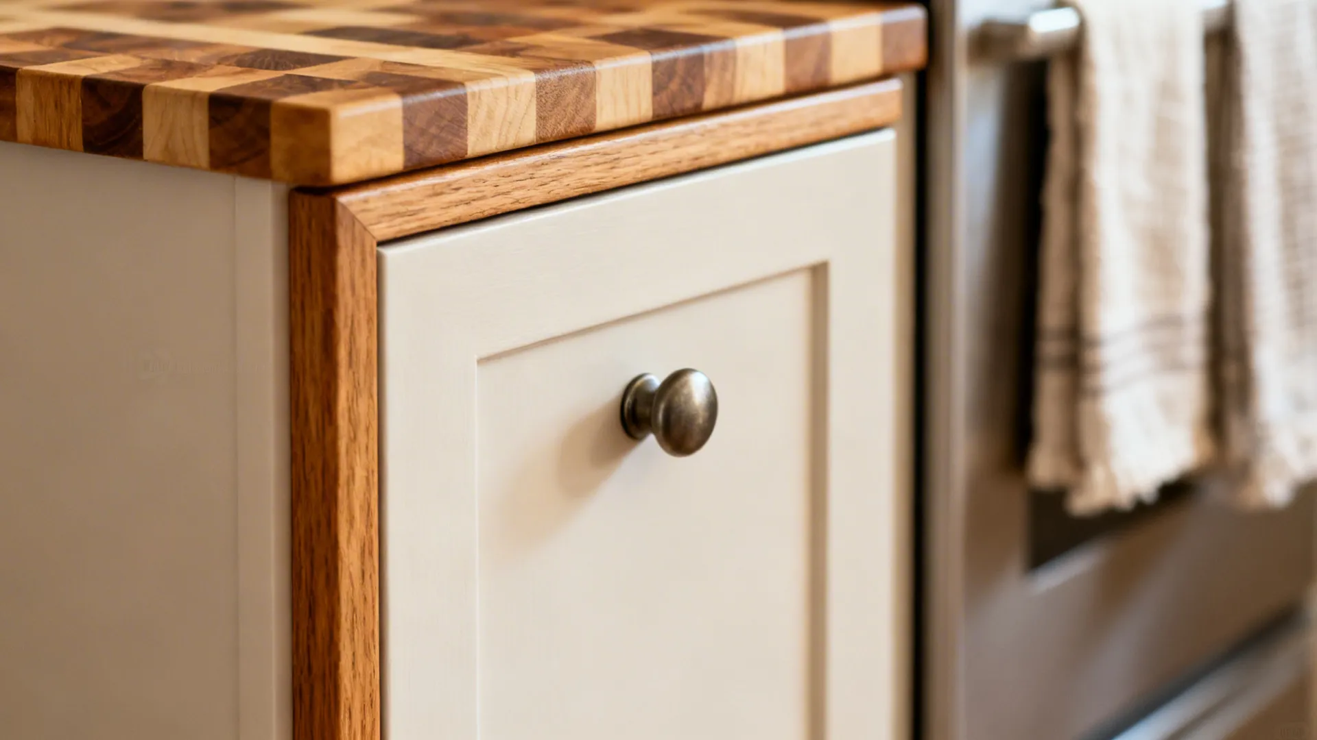 Warm wood accents and mixed textures on a budget