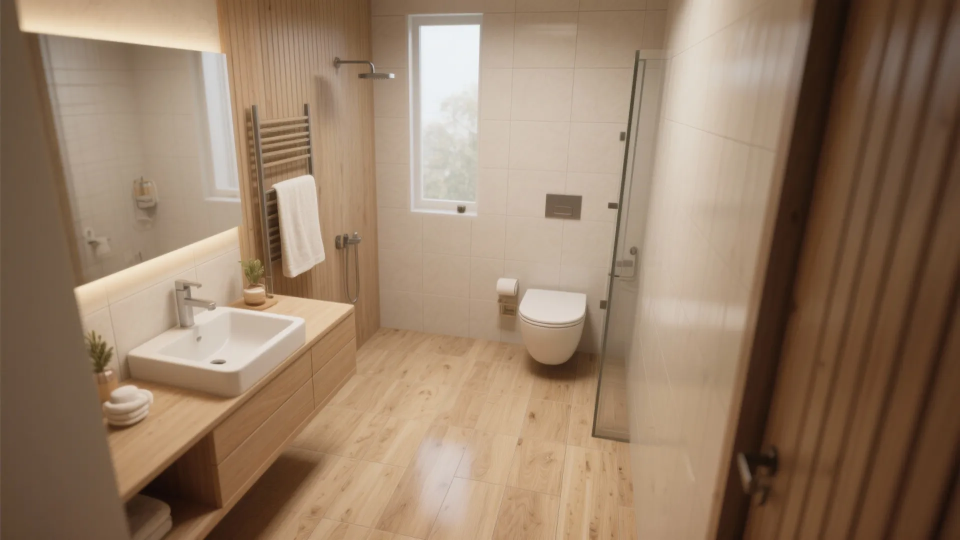 8. Wood-Effect Porcelain