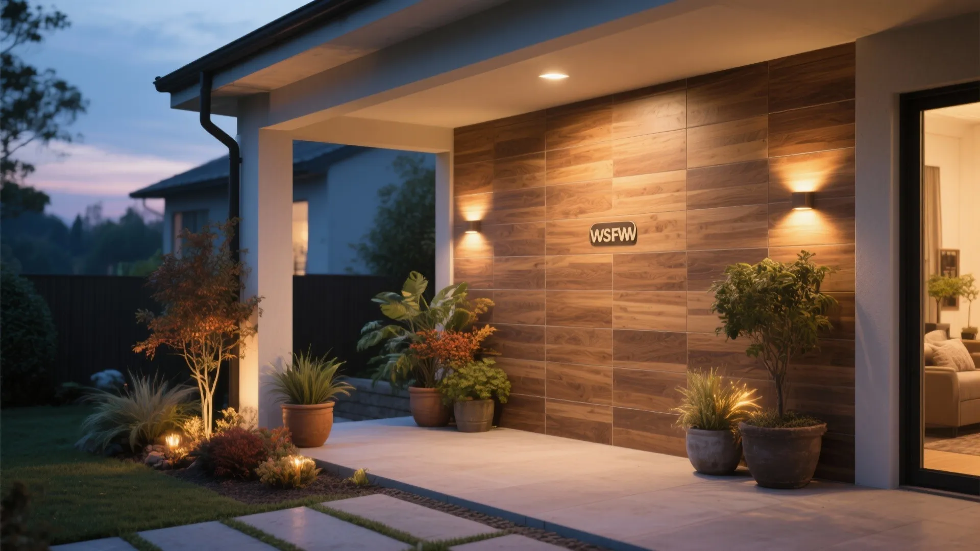 Wood-Effect Outdoor Tiles