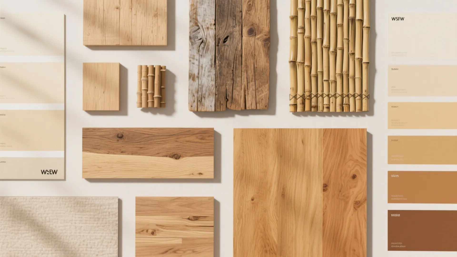 Warmth with wood elements