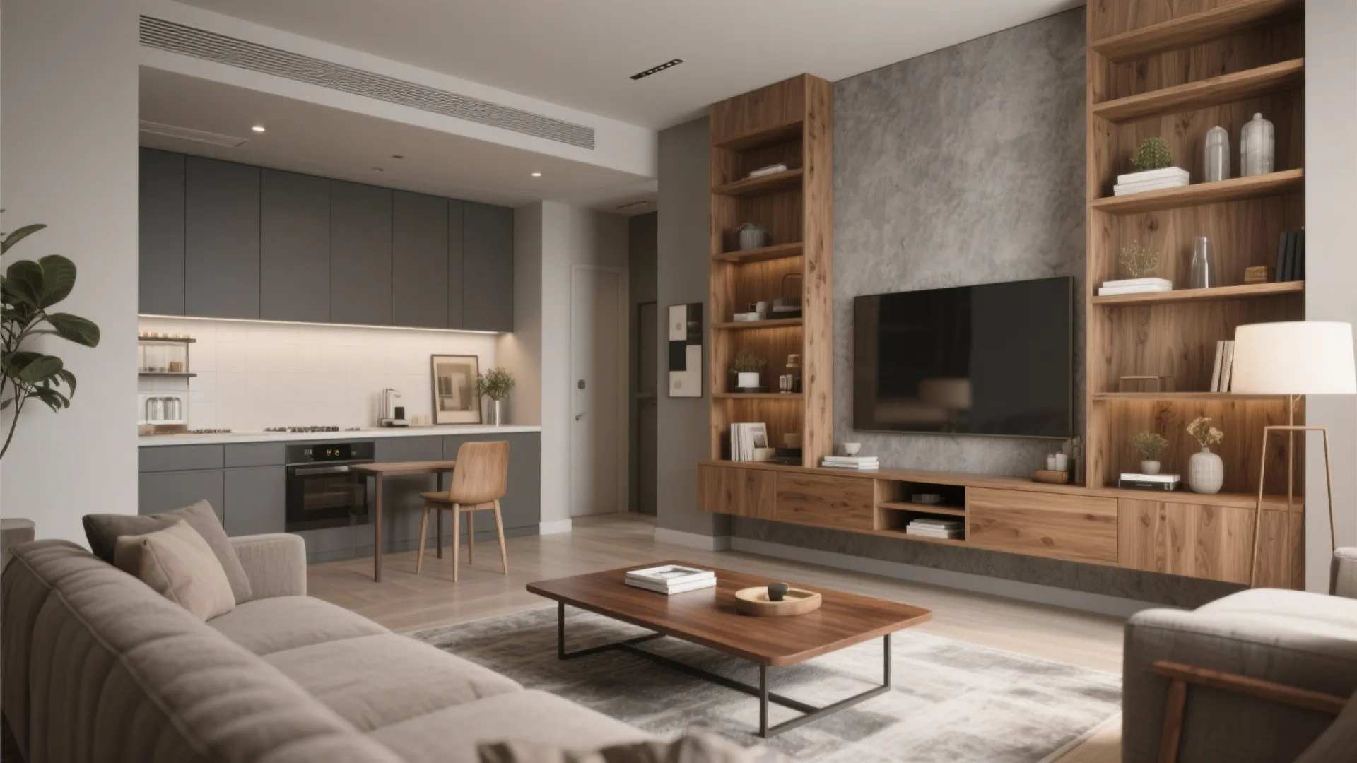 8. Wood Elements for Warmth