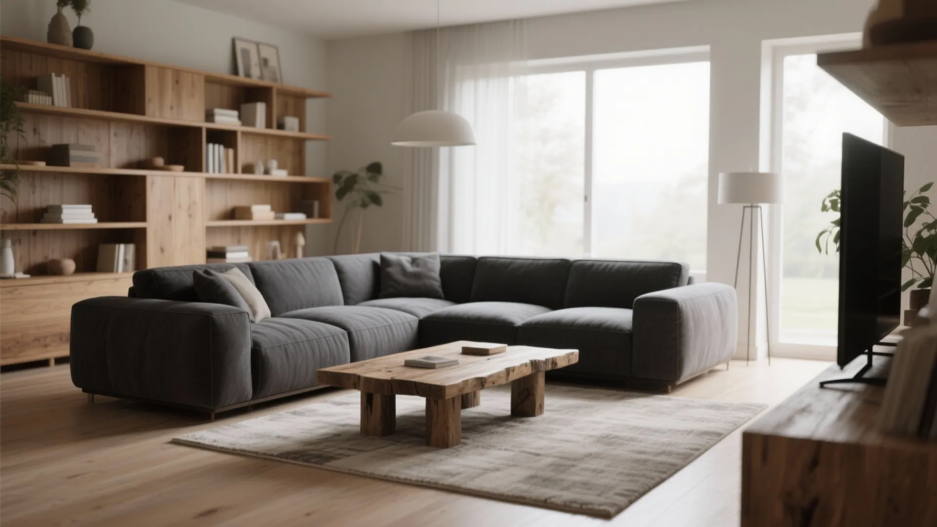 4. Warm It Up with Wood Elements