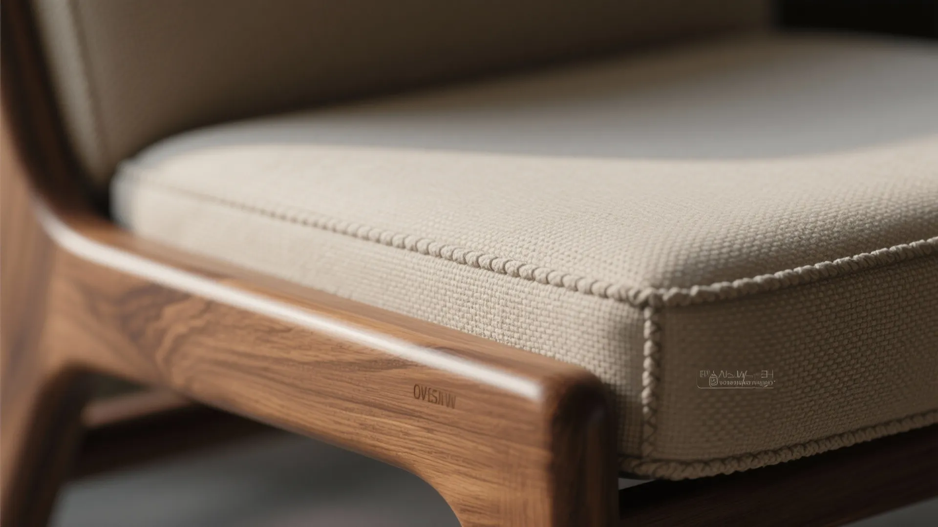 4) Mixed Materials: Wood Seat + Upholstered Back