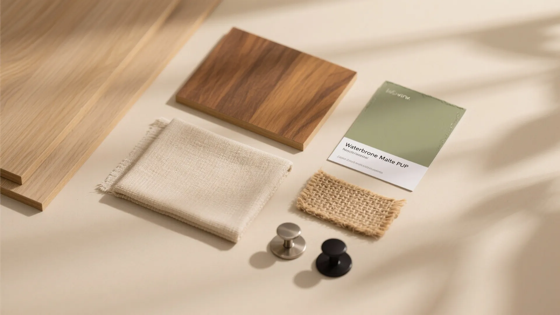 Warm wood elements with breathable textiles