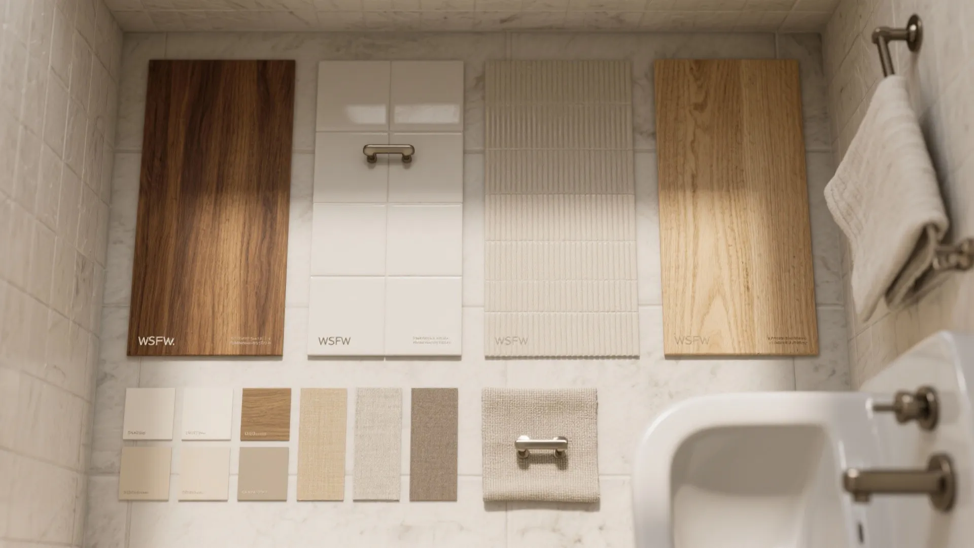 Warm Wood Accents & Soft Textures