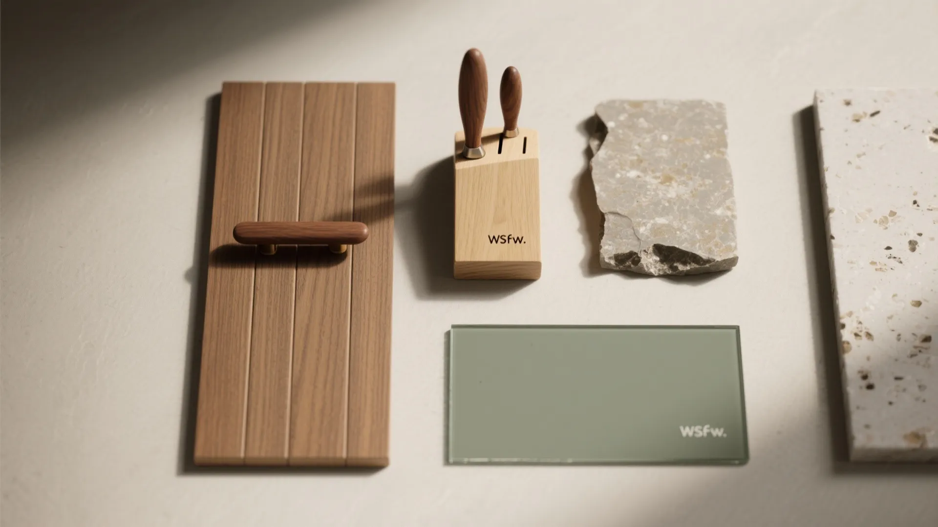 Warmth from wood elements (used wisely)