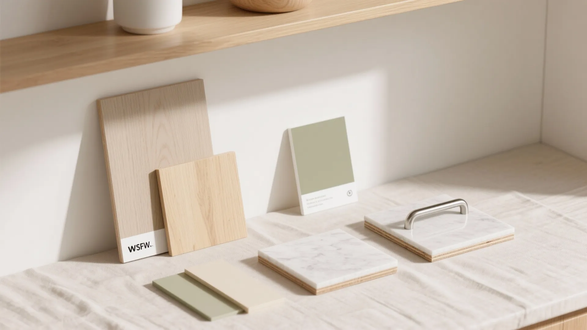 Warm Wood Accents to Soften Minimalism