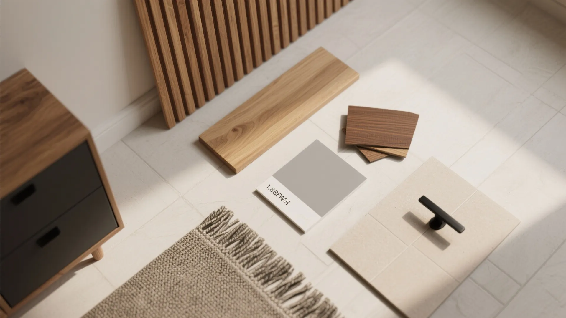 Warm Wood Accents on a Calm, Neutral Base