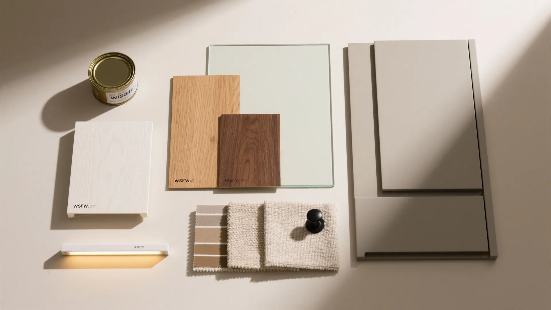 Warmth from natural wood accents (without visual clutter)