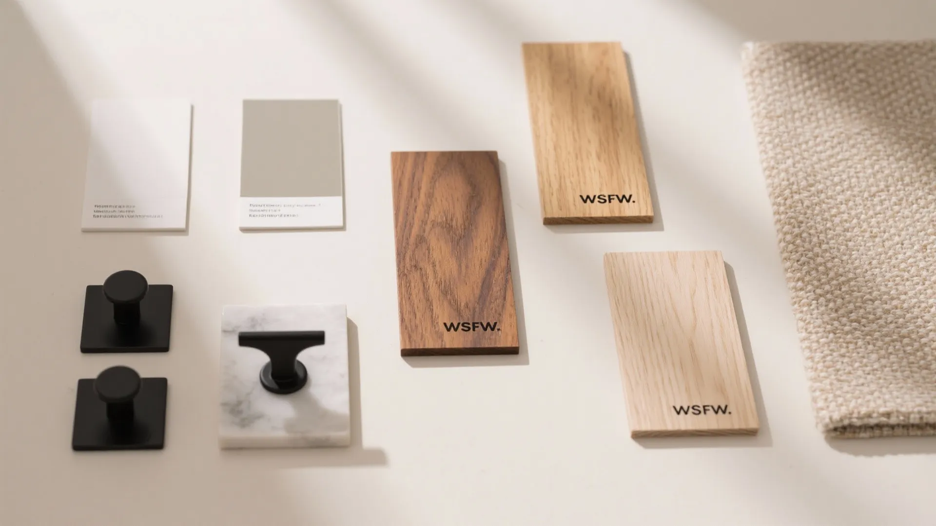 Warm wood accents that soften small spaces