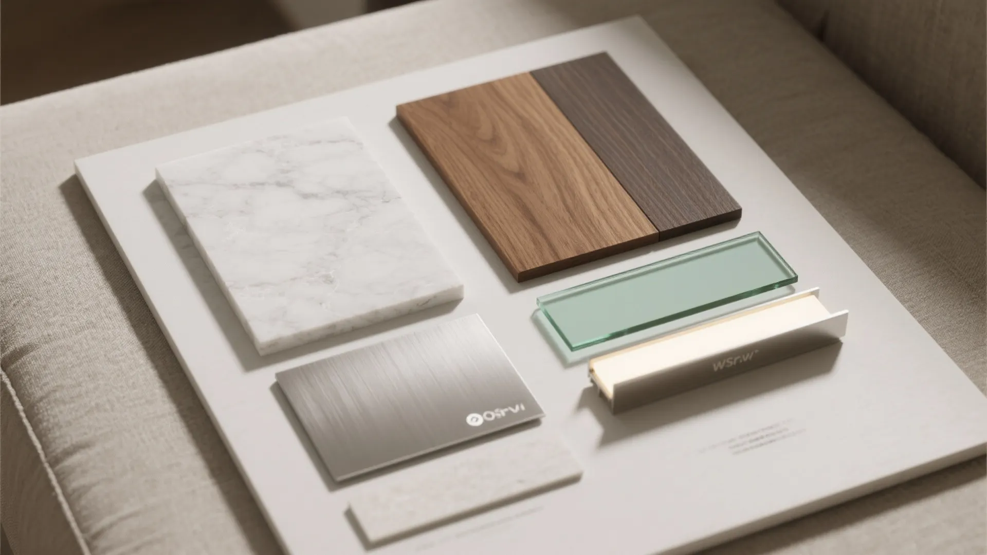 Wood accents to add warmth without shrinking the room