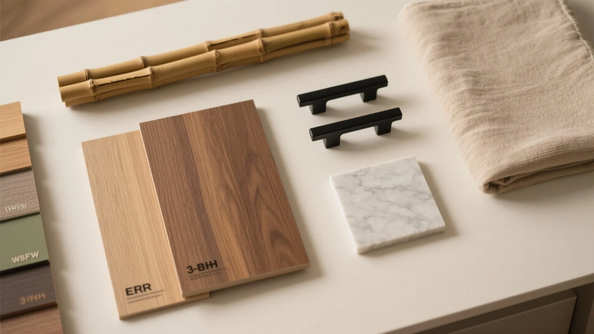 Warm Wood Accents for a Cozy 3 BHK